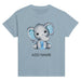 Triniskies Print Material Light Blue / S Adorable Elephant Birthday Classic Kids Crewneck T-shirt Tee