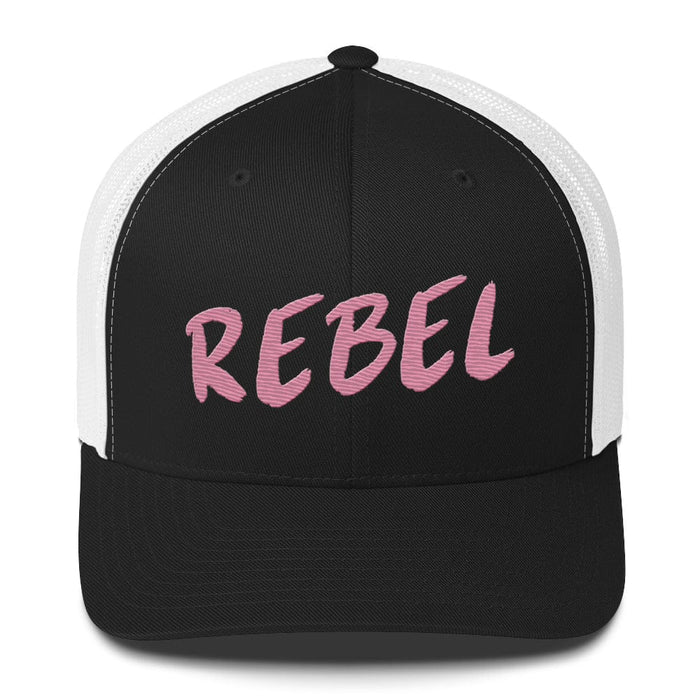 Triniskies Rebel Spirit Trucker Cap - Trendy Mesh-Back Hat for Bold Style & Comfort Great Gift Racing Motorcycle Rock Band