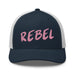 Triniskies Rebel Spirit Trucker Cap - Trendy Mesh-Back Hat for Bold Style & Comfort Great Gift Racing Motorcycle Rock Band