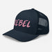 Triniskies Rebel Spirit Trucker Cap - Trendy Mesh-Back Hat for Bold Style & Comfort Great Gift Racing Motorcycle Rock Band