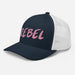 Triniskies Rebel Spirit Trucker Cap - Trendy Mesh-Back Hat for Bold Style & Comfort Great Gift Racing Motorcycle Rock Band