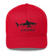 Triniskies Red Embroidered Shark Mesh Back Trucker Cap