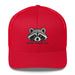 Triniskies Red Embroidered Trash Panda Wildlife Humor Trucker Hat – Funny & Stylish