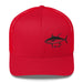 Triniskies Red Yellowfin Tuna EmbroideredTrucker Cap