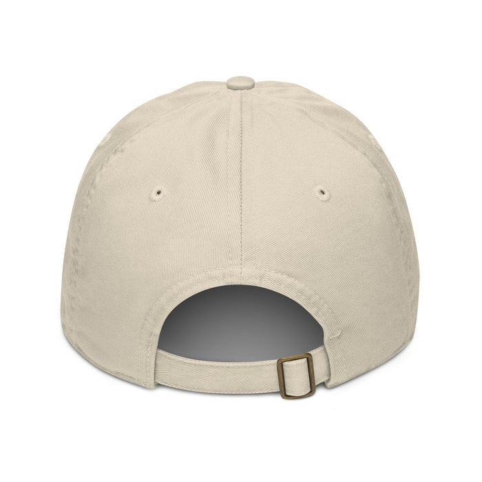 Triniskies  Safari Sips Embroidered Giraffe Organic Dad Hat – Eco-Friendly Adventure Wear