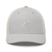 Triniskies  Silver Wild Fox Embroidered Trucker Cap – Trendy and Nature-Friendly