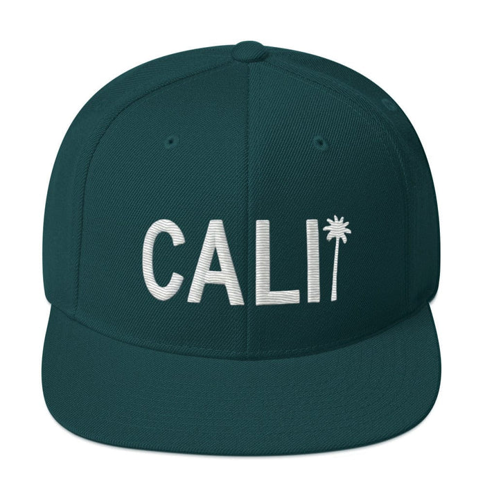 Triniskies Spruce Cali Embroidered California Trucker Cap. Classic Fit Flat Brim