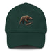 Triniskies Spruce Great Outdoors Embroidered Bear and Salmon Dad hat Great Adventures Outdoor Life Camping Fishing Hat