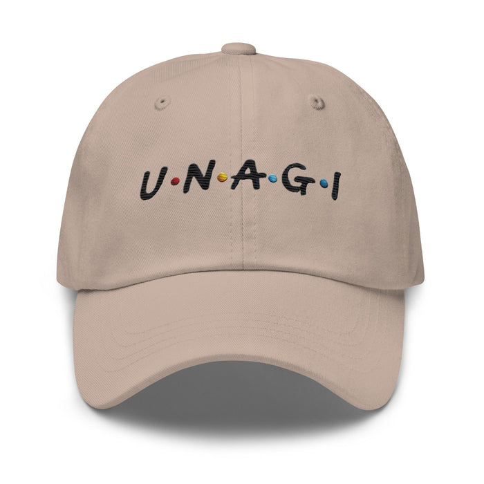 Triniskies  Stone UNAGI Embroidered Dad Hat – Stay Aware in Style