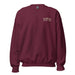 Triniskies  Sweatshirt Maroon / S Embroidered Yellowstone National Park Unisex Sweatshirt | Camping & Hiking Sweater