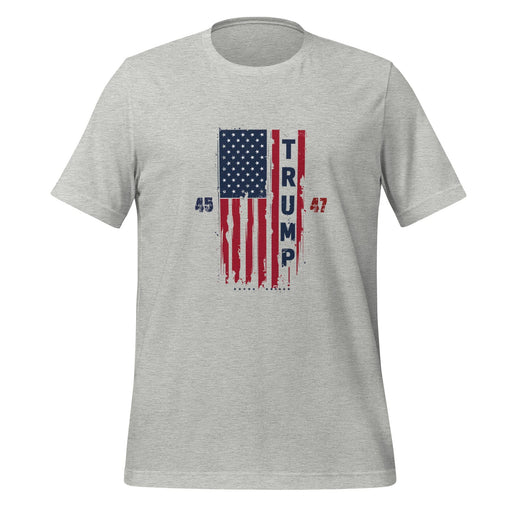 Triniskies  T-Shirt Athletic Heather / XS Trump 2024 Commemorative T-Shirt  Celebrating the 45th and 47th President of the United States