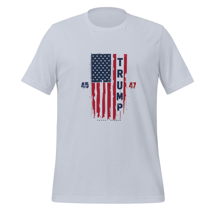 Triniskies  T-Shirt Light Blue / XS Trump 2024 Commemorative T-Shirt  Celebrating the 45th and 47th President of the United States