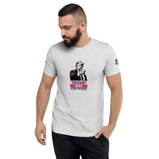 Triniskies  T-Shirt "Trump 2024 Commemorative T-Shirt – Celebrating the 45th and 47th President of the United States"