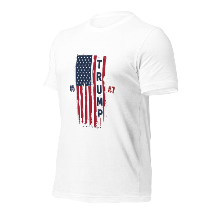 Triniskies  T-Shirt Trump 2024 Commemorative T-Shirt  Celebrating the 45th and 47th President of the United States