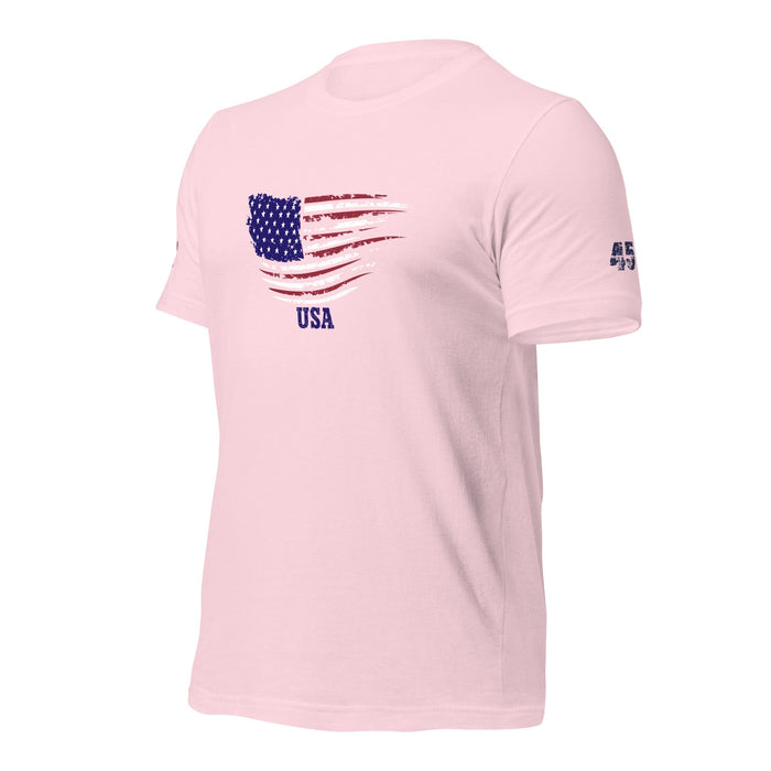 Triniskies  T-Shirt USA-Themed Patriotic Trump T-Shirt Bold American Pride Tee for Supporters