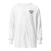 Triniskies  White / XS Yacht Life Embroidered Hooded Long-Sleeve Tee Nautical Elegance Meets Comfort