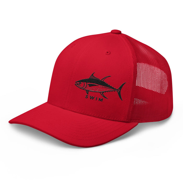 Triniskies Yellowfin Tuna EmbroideredTrucker Cap