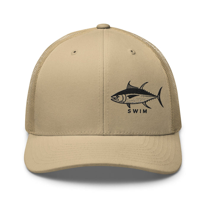 Triniskies Yellowfin Tuna EmbroideredTrucker Cap