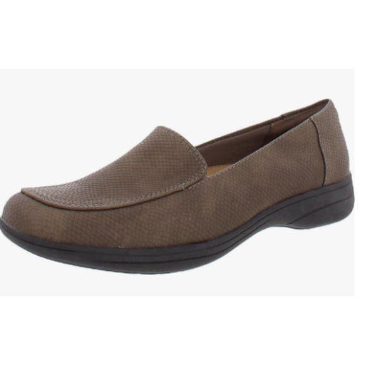 Trotters 8 / Dark Taupe / Leather "Trotters Women's Jacob Loafer Flat Dark Taupe 8.0W US" *