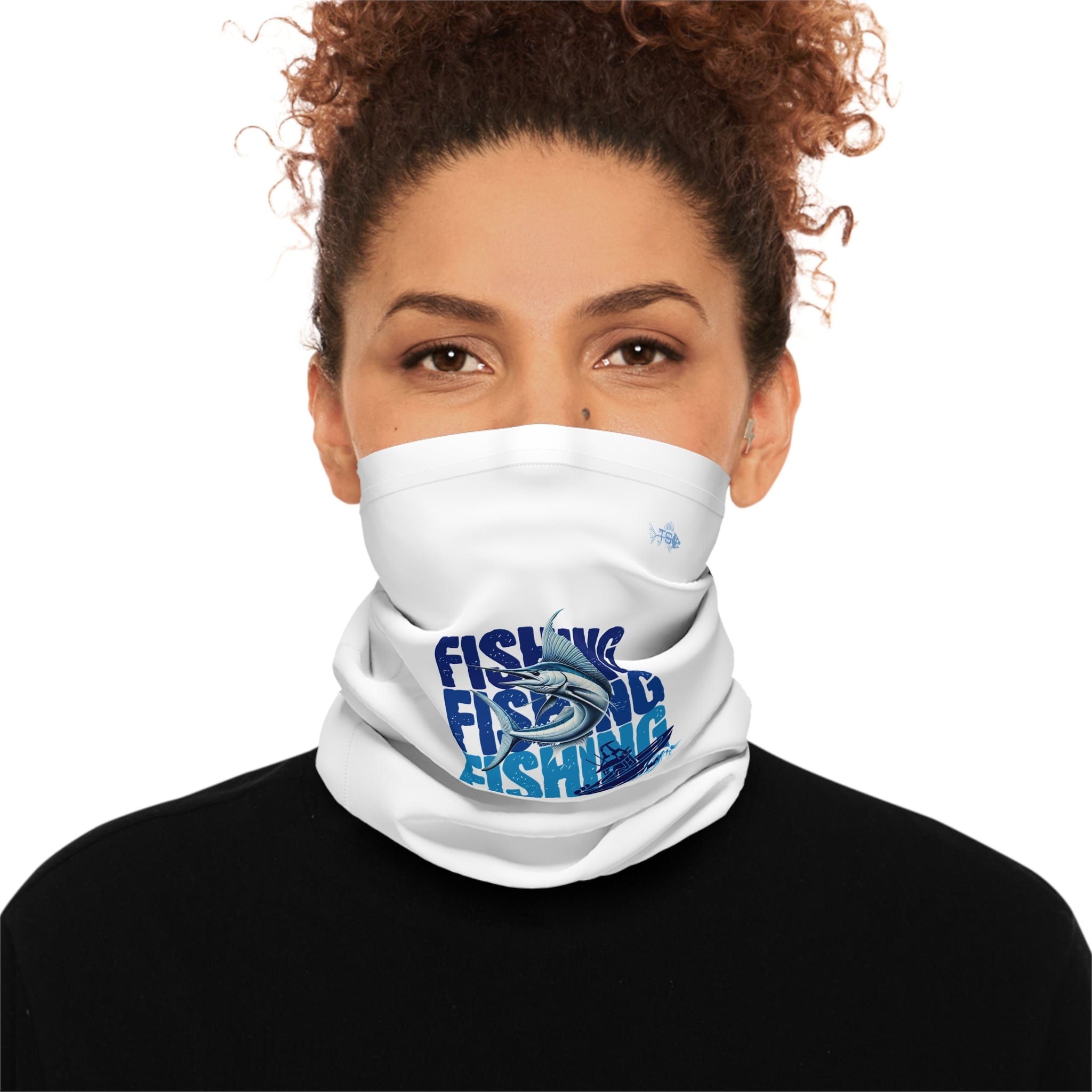 TS Sport Fishing Unisex Lightweight Neck Gaiter, 100% Polyester, Moisture - Wicking Outdoor Accessory - Triniskies