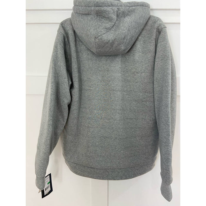 U.S. Polo Assn. US Polo Assn Fleece Hoodie Sweatshirt Heather Gray Size L MSS33