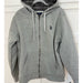 U.S. Polo Assn. US Polo Assn Fleece Hoodie Sweatshirt Heather Gray Size L MSS33