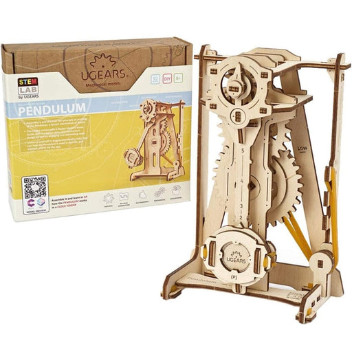 Ugears Stem tan / one size UGEARS STEM Pendulum Model Kit Wooden Model Kits for Adults, Teens and Children