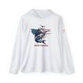 USA Sportfishing Patriotic Unisex Performance Hoodie with Marlin Graphic