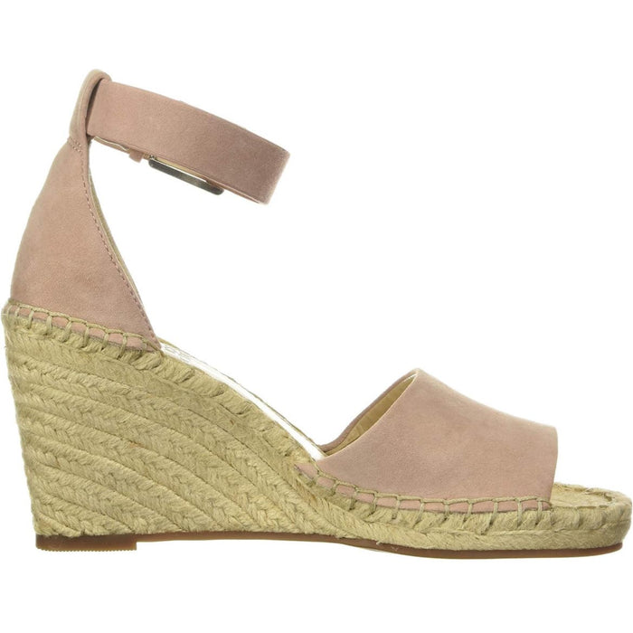 Vince Camuto 10M / Tan/Nude "Vince Camuto Women's Leera Espadrille Wedge Sandal - Size 10, Stylish Leather, Summer Fashion"