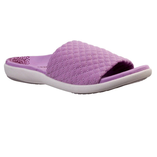 WACO 7.5 / Purple "Waco Shoe Company Hanna Women's Slides, Size 7.5D, Comfortable Slippers MSRP 80