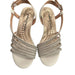 Walking Cradles Walking Cradles Lettie White Cashmere Sandals Open-Toe Adjustable Buckle - SZ 6W