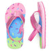 Watelves 10/11 Toddler / Blue/Green/Pink "WateLves Girls & Boys Kids Flip Flop Summer Slide Sandals, Size 10/11 Toddler"