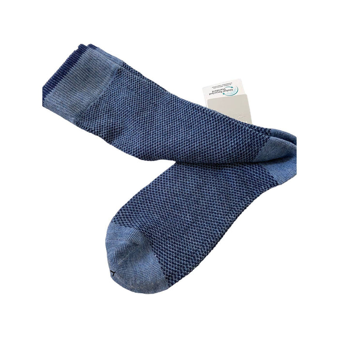 west loop West Loop 2 pair men’s socks blue shoe size 6-12