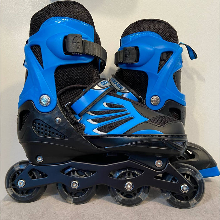 Wheelkids Adjustable Inline Skates for Boys Girls Women Men Adult Size Light Up Skate