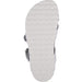 White Mountain 10 / white WHITE MOUNTAIN Gracie Signature Comfort-Molded Footbed Sandal