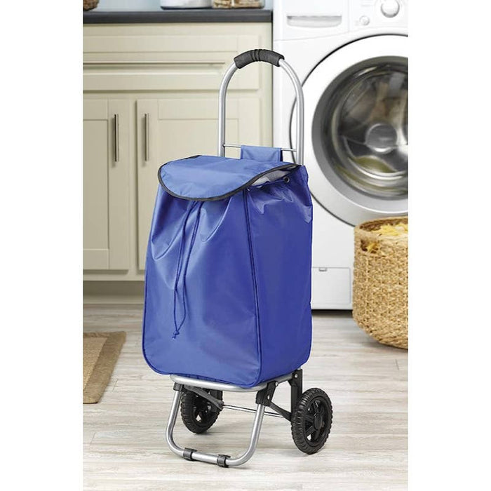 Whitmor Whitmor lightweight BLUE Rolling Bag Cart