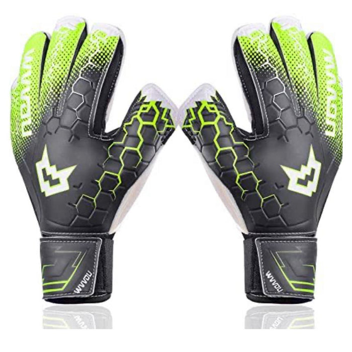 Wvvou 8 / multi WVVOU Soccer Goalkeeper Gloves, Finger-Saving, Strong Grip * H162