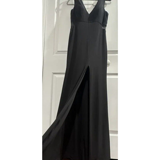 X by Xscape 6 / Black Escape Black Maxi Formal Dress Size 6* Elegant Choice for Cocktail /Wedding WD01