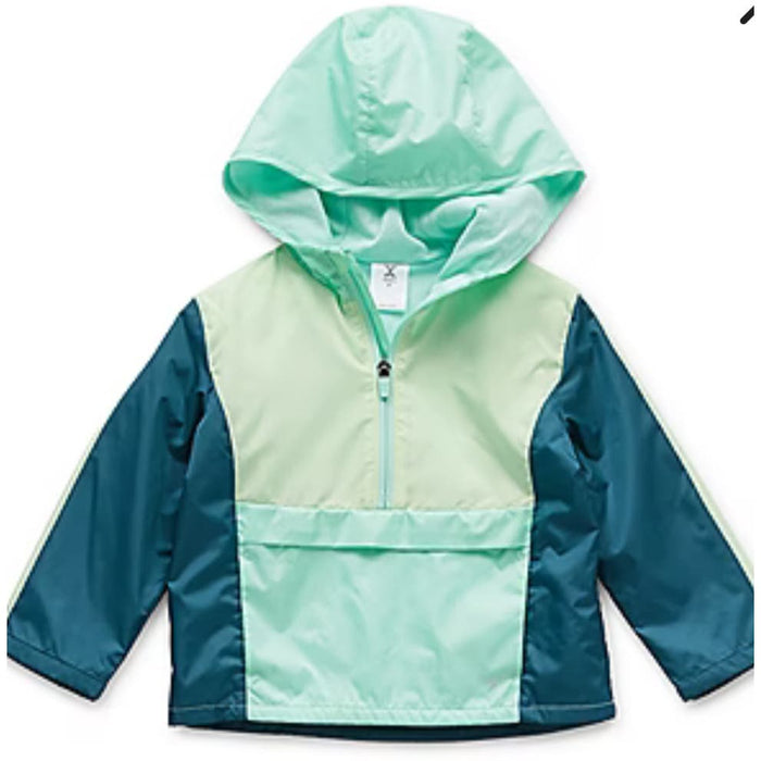 Xersion Green / 3XL Xersion Toddler Girls Lightweight Windbreaker, Youth 3XL.  K39 *