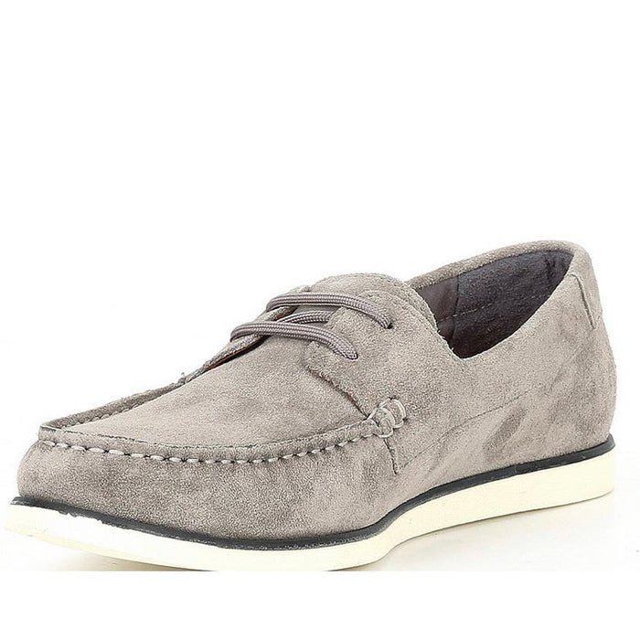 Xuan Xie 10 / Gray "Section X Men's Martin Suede Boat Shoes - Stylish and Comfortable, SZ 10"