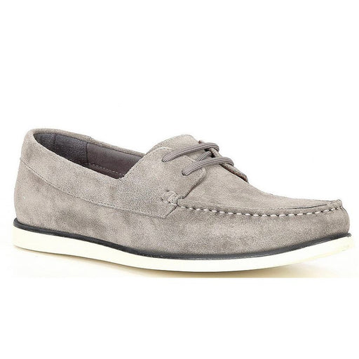 Xuan Xie 10 / Gray "Section X Men's Martin Suede Boat Shoes - Stylish and Comfortable, SZ 10"