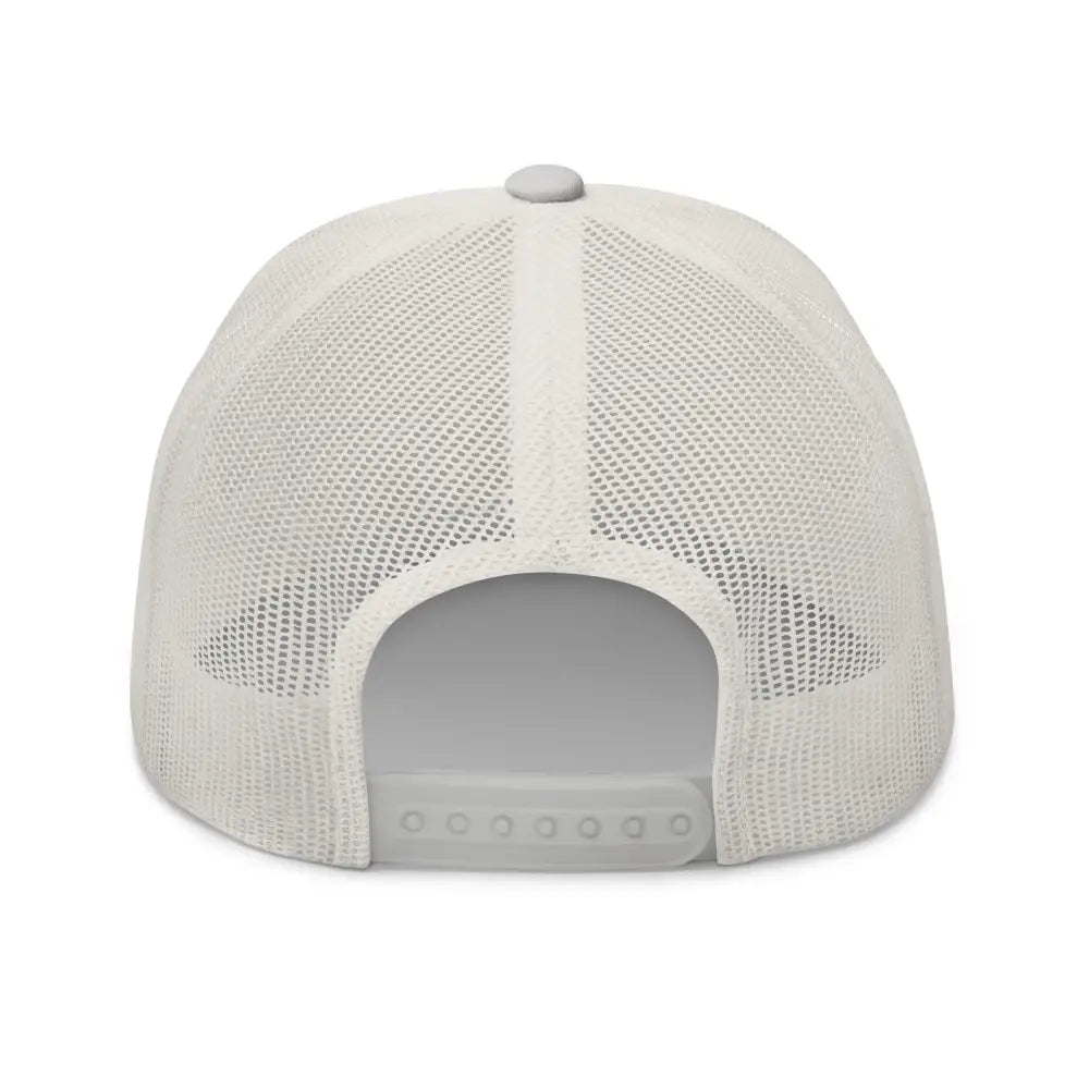 Trini Skies Yacht Life embroidered corduroy trucker hat