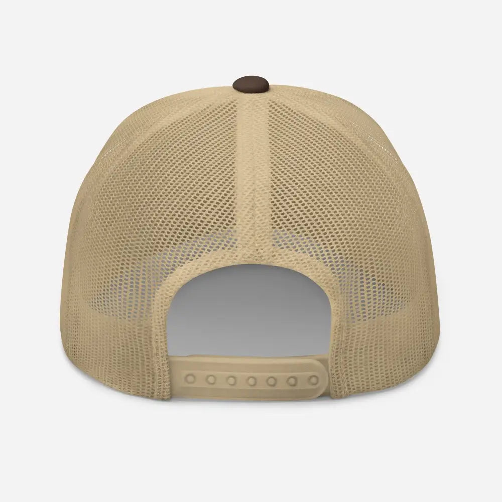 Yellowstone National Park embroidered corduroy trucker hat