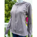 Yogalicious xs / lilac Yogalicius Full Zip Jacket with hoodie frosted lilac SZ XS * wom166