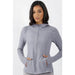 Yogalicious xs / lilac Yogalicius Full Zip Jacket with hoodie frosted lilac SZ XS * wom166