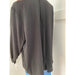 Zac & Rachel XL / Black Zac and Rachel Black Long-Sleeved Wrap Top, Size XL * wom257