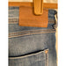 Zara 6 / Blue Zara Distressed Tapered Jeans - Size 6 * WJ23