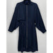 Zara Baby XS/Small / Blue Zara Dark Blue Flowing Trench Coat Size XS-S Women's* Lightweight Fashion WOM209