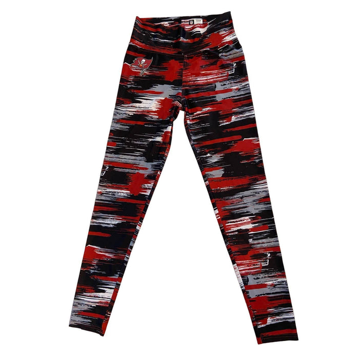 Zuba ZUBAZ TAMPA BAY BUCCANEERS NFL WOMEN'S LEGGING, RED/BLACK size X-LARGE